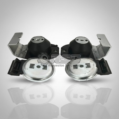 KIT SILENT BLOC + CHAPA LIGIER. 1120208 1120209