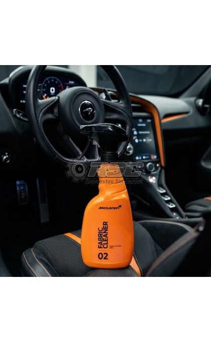 LIMPIA TAPICERIA ASIENTO DE TELA MCLAREN