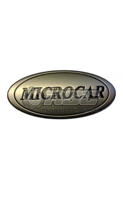 ANAGRAMA CAPÓ Y PORTÓN MICROCAR ORIGINAL