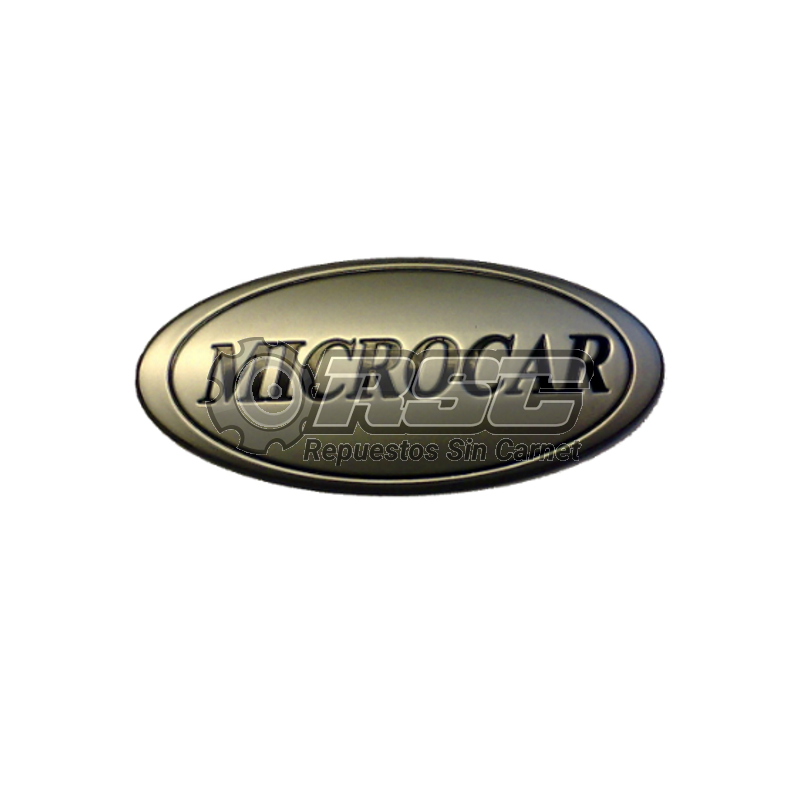 ANAGRAMA CAPÓ Y PORTÓN MICROCAR ORIGINAL