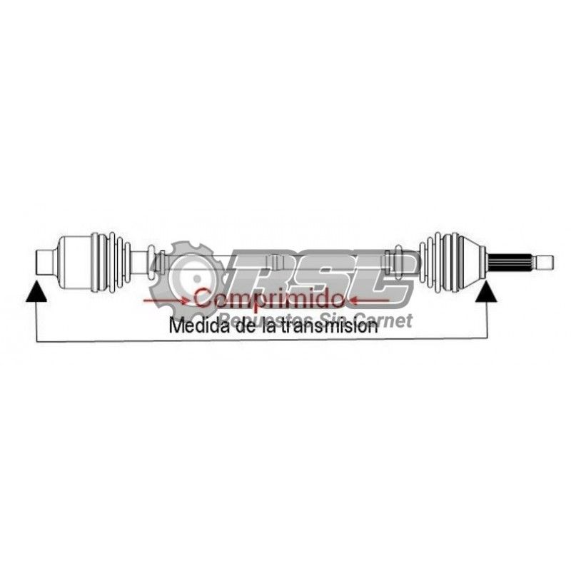 TRANSMISIÓN AIXAM MEGA