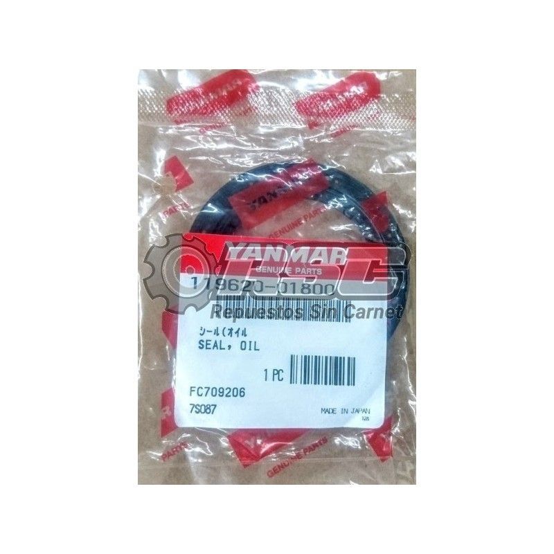 RETEN CIGÜEÑAL YANMAR LADO DISTRIBUCION