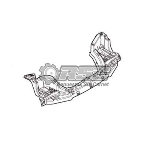 SOPORTE PARAGOLPES FAROS DELANTERO 1005389