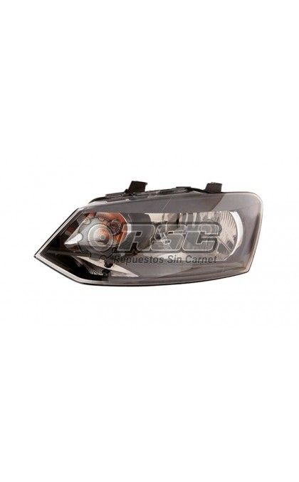 FARO DELANTERO IZQUIERDO NEGRO CASALINI