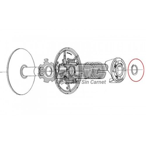 CLIP ANILLO SEEGER VARIADOR DE CAJA DE CAMBIO